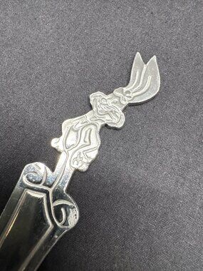 Nestle Quick Bunny Silver Collector Spoon 7" Length Vintage Design